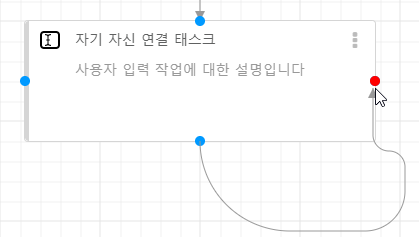 출력을 다시 입력으로 연결하는 작업